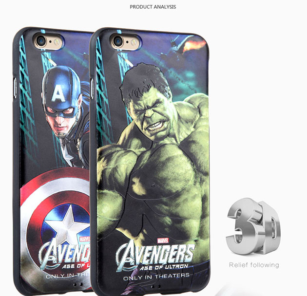 เคส iPhone 6s Plus ลาย Avengers